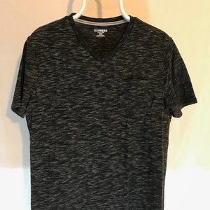Express Men's V-neck Tee with pocket, size M